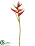 Silk Plants Direct Heliconia Spray - Red Yellow - Pack of 12