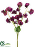 Silk Plants Direct Sweet Pea Bundle - Orchid Dark - Pack of 12