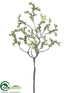 Silk Plants Direct Mini Blossom Spray - Green - Pack of 12