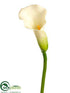 Silk Plants Direct Mini Calla Lily Spray - Cream Green - Pack of 12