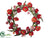 Poppy, Grass Wreath - Red Pink - Pack of 1