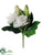 Gardenia Corsage - White - Pack of 6