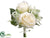 Rose, Stephanotis Corsage - Cream Green - Pack of 12