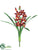 Mini Cymbidium Orchid Spray - Burgundy - Pack of 6