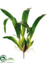 Silk Plants Direct Brassia Leaf Spray - Green - Pack of 6