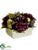 Hydrangea, Artichoke, Thistle - Chocolate Green - Pack of 2