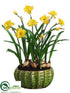 Silk Plants Direct Daffodil - Yellow - Pack of 1