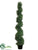 Cedar Topiary Spiral - Green - Pack of 1