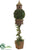 Ivy Topiary - Green Brown - Pack of 1