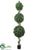 Triple Ball Ivy Topiary - Green - Pack of 1