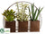 Tropical Plant - Green - Pack of 6