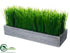Silk Plants Direct Grass - Green - Pack of 8