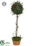 Silk Plants Direct Angel Vine Ball Topiary - Green Two Tone - Pack of 2