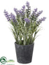 Silk Plants Direct Lavender - Purple - Pack of 6
