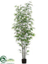 Silk Plants Direct Bamboo Tree - Green Two Tone - Pack of 2
