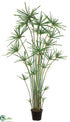 Silk Plants Direct Cypress Grass Tree - Green - Pack of 1