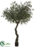 Silk Plants Direct Olive Tree - Green Black - Pack of 1