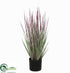 Silk Plants Direct Outdoor Horsetail Reed Grass - Green - Pack of 4