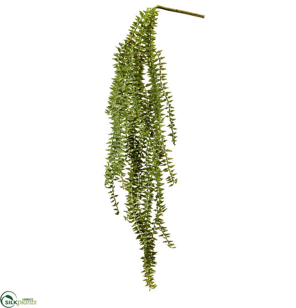 Fern Hanging Bush Green Pack of 12 (CRG332FBPS) Silk Plants Direct