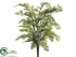 Silk Plants Direct Large Maidenhair Fern Bush - Green Light - Pack of 12