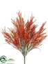 Silk Plants Direct Grass Bush - Flame - Pack of 12