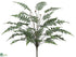 Silk Plants Direct Forest Fern Bush - Green Two Tone - Pack of 6