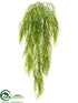 Silk Plants Direct Juniper Hanging Bush - Green - Pack of 12