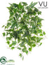 Silk Plants Direct Outdoor Ivy Bush - Green Cream - Pack of 12