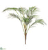 Silk Plants Direct Areca Palm Bush - Green - Pack of 12