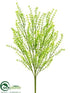Silk Plants Direct Thalassia Bush - Green - Pack of 36