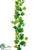 Grape Leaf Garland - Green Burgundy - Pack of 6