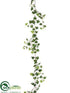 Silk Plants Direct Lace Ivy Garland - Green - Pack of 12