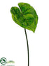 Silk Plants Direct Anthurium Leaf Spray - Green - Pack of 12