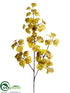 Silk Plants Direct Aspen Leaf Spray - Olive Green - Pack of 12