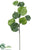 Begonia Leaf Spray - Green - Pack of 4
