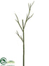 Silk Plants Direct Bamboo Stick - Green - Pack of 2