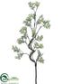 Silk Plants Direct Fern Branch - Green - Pack of 12