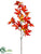 Maple Leaf Spray - Orange Flame - Pack of 12