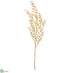 Silk Plants Direct Plastic Rice Spray - Beige - Pack of 12