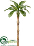 Silk Plants Direct Banana Leaf Plant - Green - Pack of 2