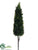 Cedar Cone Topiary Stem - Green - Pack of 2