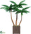 Silk Plants Direct Outdoor Coconut Palm Tree - Green - Pack of 1