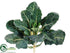 Silk Plants Direct Rhubarb Bush - Green White - Pack of 6
