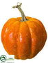 Silk Plants Direct Pumpkin - Orange - Pack of 12