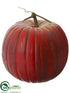Silk Plants Direct Pumpkin - Red Green - Pack of 2