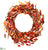 Capsicum Pepper, Berry, Fall Leaf Wreath - Fall - Pack of 2