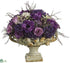 Silk Plants Direct Static, Anemone, Allium - Purple Lavender - Pack of 1