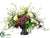 Hydrangea, Ranunculus, Rose, Petunia - Eggplant Cream - Pack of 1