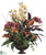 Cymbidium Orchid, Phalaenopsis Orchid, Calla Lily, Berry - Honey Brick - Pack of 1