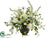 Hydrangea, Foxtail Lily, Peony - Cream Green - Pack of 1